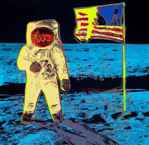 Moonwalk: Yellow by Sunday B. Morning, Print for Sale on Singulart
