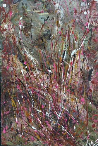 Mountain Lake van Gulshat Sobgaida, Schilderij te koop op Singulart