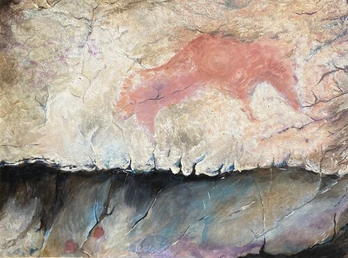 Ignatievskaya Caves van Gulshat Sobgaida, Schilderij te koop op Singulart