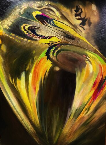Spiral of Time N2 van Gulshat Sobgaida, Schilderij te koop op Singulart