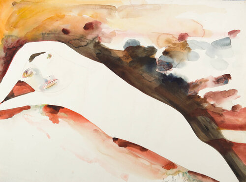 Resting par Anne Marie Hall, Œuvre sur papier en vente sur Singulart