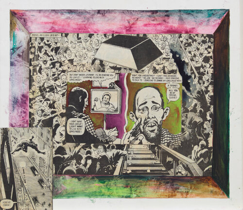 Inside An Illegal Bite Pit par Anne Marie Hall, Œuvre sur papier en vente sur Singulart