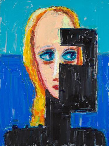 Study for Alice in Kellyland de Philippe Le Miere, Pintura a la venta en Singulart