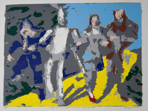 classic oz of cinema wizard hollywood movie di Philippe Le Miere, Pittura in vendita su Singulart