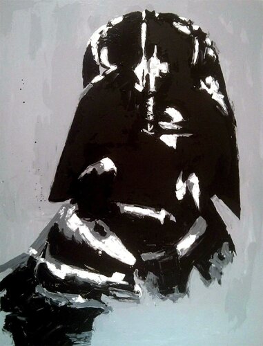 vader darth needs you empire de Philippe Le Miere, Pintura a la venta en Singulart
