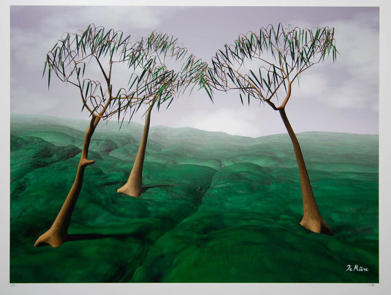Dense and green Philippe Le Miere Stampa in vendita