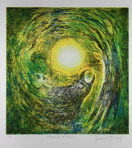 Eternal Return (Yellow) von David Boyd, Druck kaufen auf Singulart