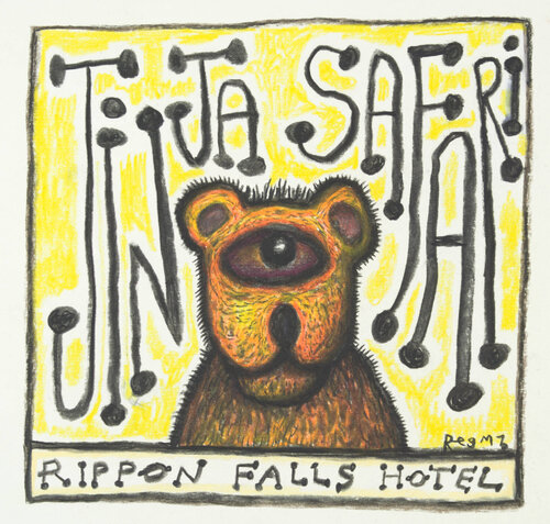 Jinja Safari van Chris O'Doherty, Werk op papier te koop op Singulart