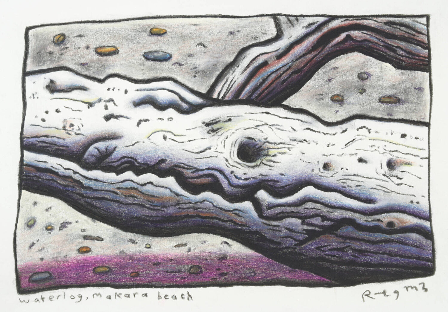 Waterlog, Makara beach Chris O'Doherty