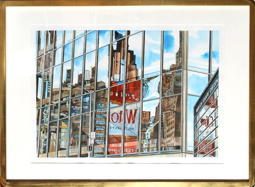 Winston (Madison Square Garden) par Ching Jang Yao, Œuvre sur papier en vente sur Singulart