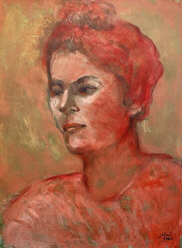 Red Hair van José van Gool, Schilderij te koop op Singulart
