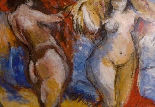 the dance by José van Gool, Painting for Sale on Singulart