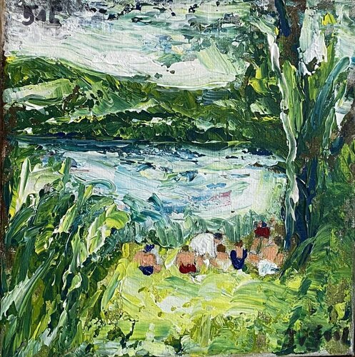 Amsterdam di José van Gool, Pittura in vendita su Singulart