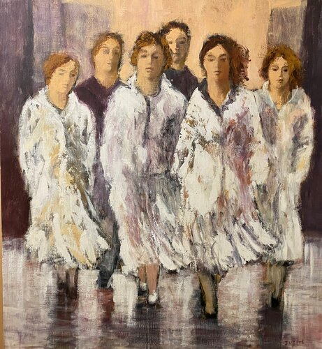 Winter White di José van Gool, Pittura in vendita su Singulart