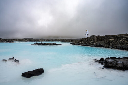 Blue Lagoon von Jeremy De Backer, Fotografie kaufen auf Singulart