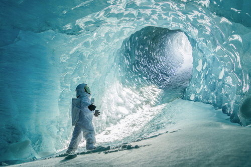 Ice Tube di Jeremy De Backer, Fotografia in vendita su Singulart