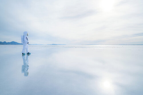Salt Flat Mirror by Jeremy De Backer, 사진 for Sale on Singulart