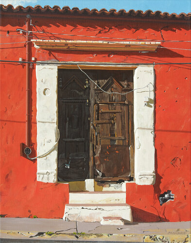 Oaxaca Door #1  von Michael Ward, Malerei kaufen auf Singulart