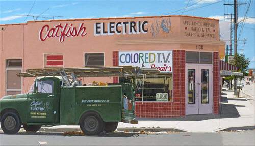 Catfish Electric  von Michael Ward, Malerei kaufen auf Singulart