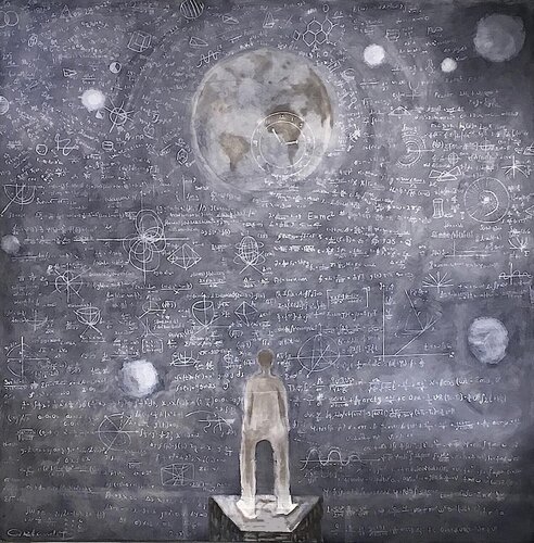 Science by Orlando Agudelo-Botero, Painting for Sale on Singulart