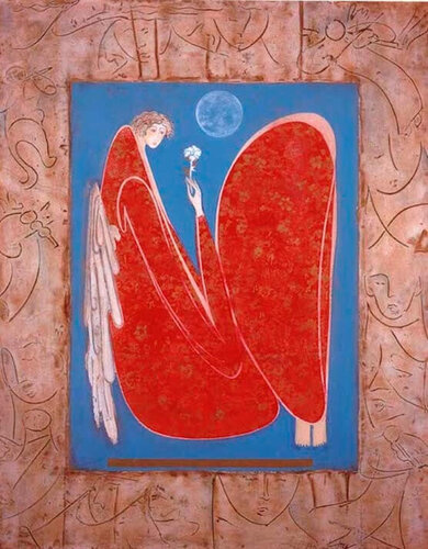 TEMPO, ALLEGRO by Orlando Agudelo-Botero, Painting for Sale on Singulart