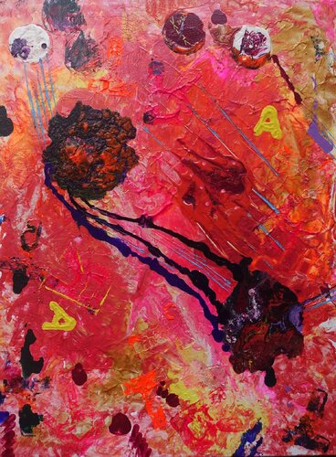 HIDDEN BY ART van Valda Marina Kalous, Schilderij te koop op Singulart