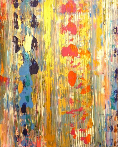 BEYOND THE RAIN di Valda Marina Kalous, Pittura in vendita su Singulart