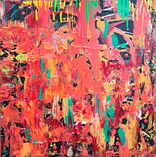 SERATONIN DOSIS van Valda Marina Kalous, Schilderij te koop op Singulart