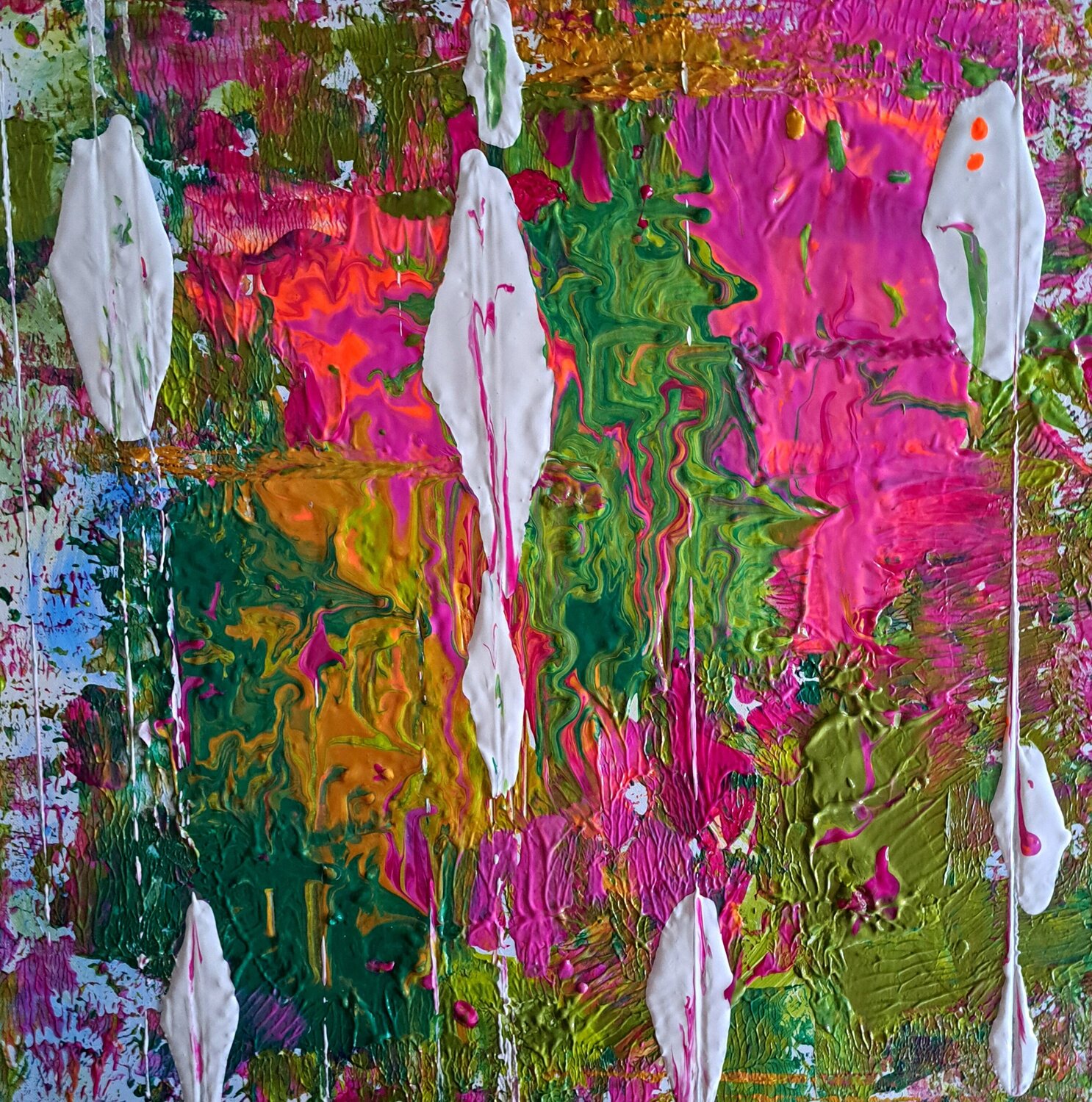 PEACE OF HEAVEN Valda Marina Kalous Originalgemälde zu verkaufen