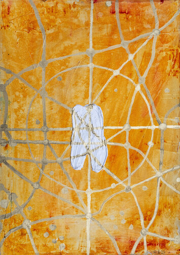 Goldene  Verbindungen di Christa Baisch, Pittura in vendita su Singulart