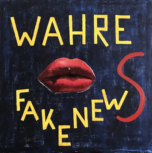 Wahre FakeNews di Christa Baisch, Pittura in vendita su Singulart