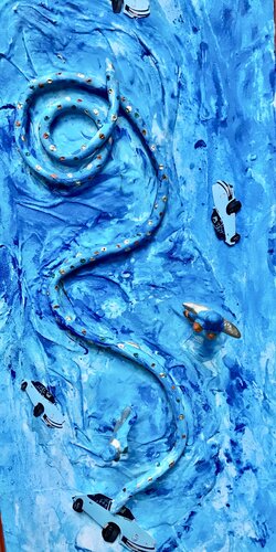 911 Porsche Coppa Florio 1976 van Christa Baisch, Schilderij te koop op Singulart