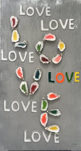 LOVE IS EVERYWHERE de Karina Domme, Escultura a la venta en Singulart