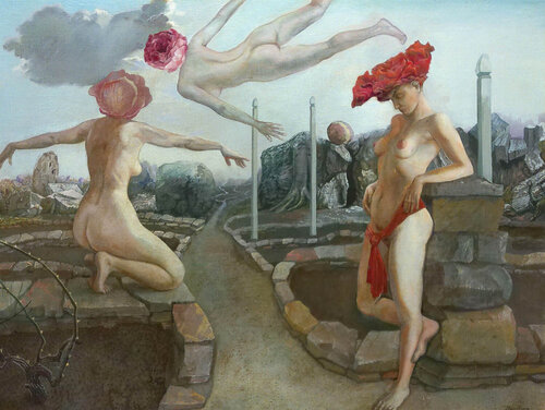 Flying Lessons von Henryk Fantazos, Malerei kaufen auf Singulart