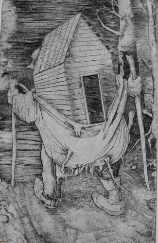 Uprooted Home von Henryk Fantazos, Druck kaufen auf Singulart