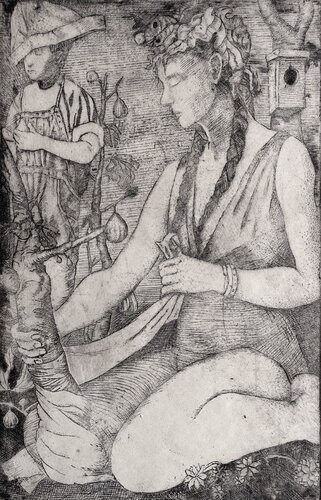 Fig Orchard by Henryk Fantazos, Print for Sale on Singulart