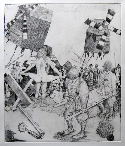 Thistle War par Henryk Fantazos, Édition en vente sur Singulart