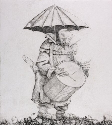 Lone Drummer by Henryk Fantazos, Print for Sale on Singulart