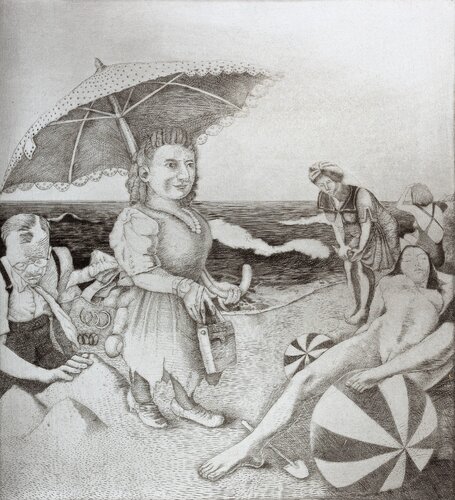 Lady Dwarf by Henryk Fantazos, Print for Sale on Singulart