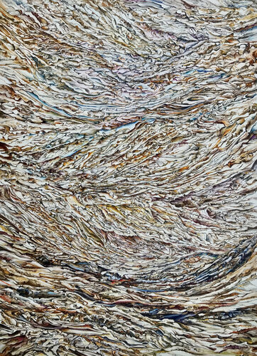 Quartz ' Ripples ' di Sangeeta Sagar, Pittura in vendita su Singulart