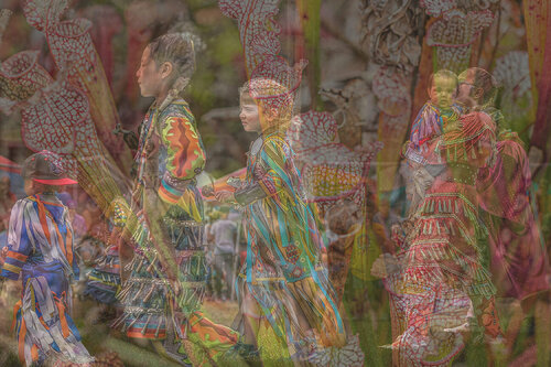 Children Blooming from the Earth by Richard Mathis, 사진 for Sale on Singulart