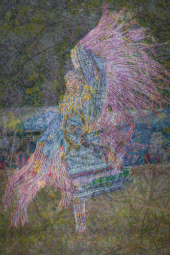 Wisteria Dancer di Richard Mathis, Fotografia in vendita su Singulart