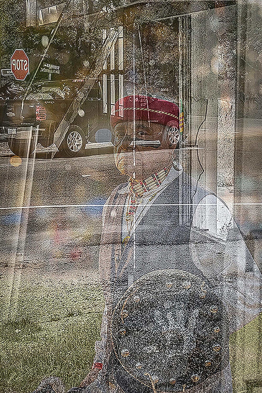 Elder at a Crossroads Richard Mathis Fotografia in vendita