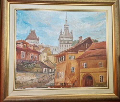Sibiu von Liliana Georgeta Barna, Malerei kaufen auf Singulart