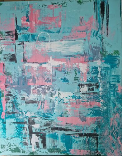 Morning în the City van Liliana Georgeta Barna, Schilderij te koop op Singulart