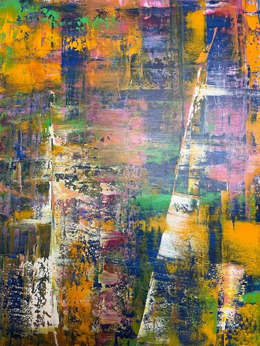 Double lights von Liliana Georgeta Barna, Malerei kaufen auf Singulart