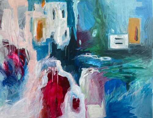 Thresholds di Liliana Georgeta Barna, Pittura in vendita su Singulart