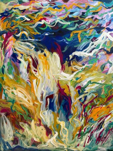 Life flow par Liliana Georgeta Barna, Peinture en vente sur Singulart