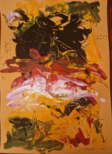 Inner Eruption von Liliana Georgeta Barna, Malerei kaufen auf Singulart