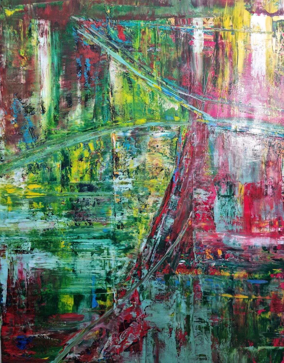 Pulse of life Liliana Georgeta Barna Originalgemälde zu verkaufen